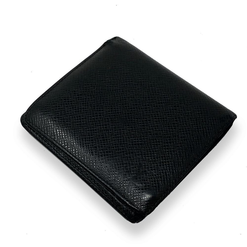 Louis Vuitton Black Taiga Leather Wallet